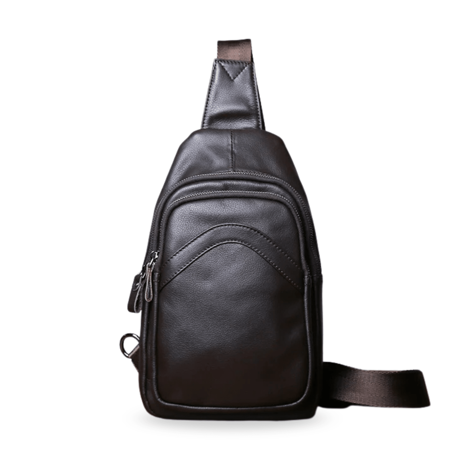 Dorian Leather Sling Bag – Practical Crossbody Chest Bag