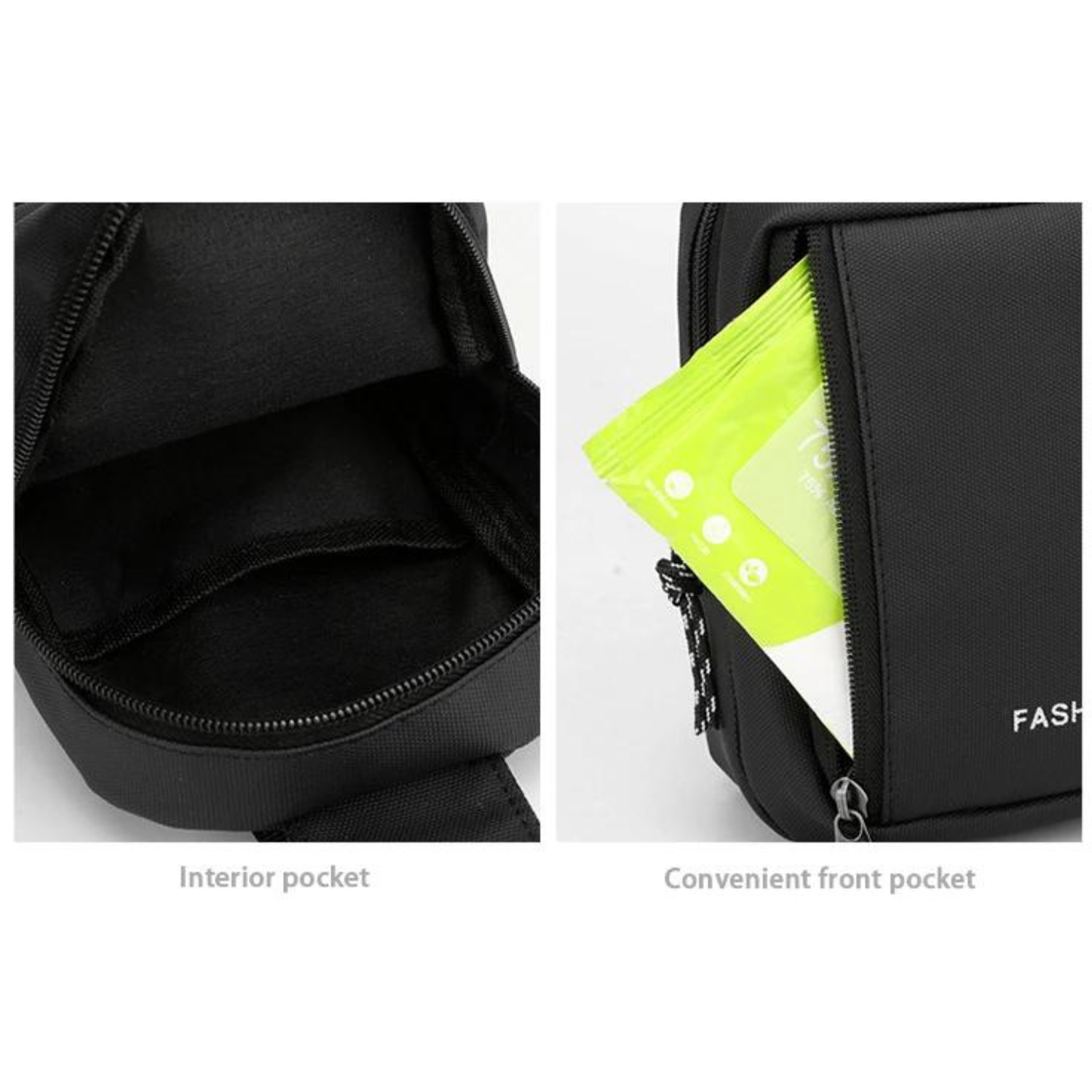 Kompakte Urban Crossbody Oxford-Tasche für Herren