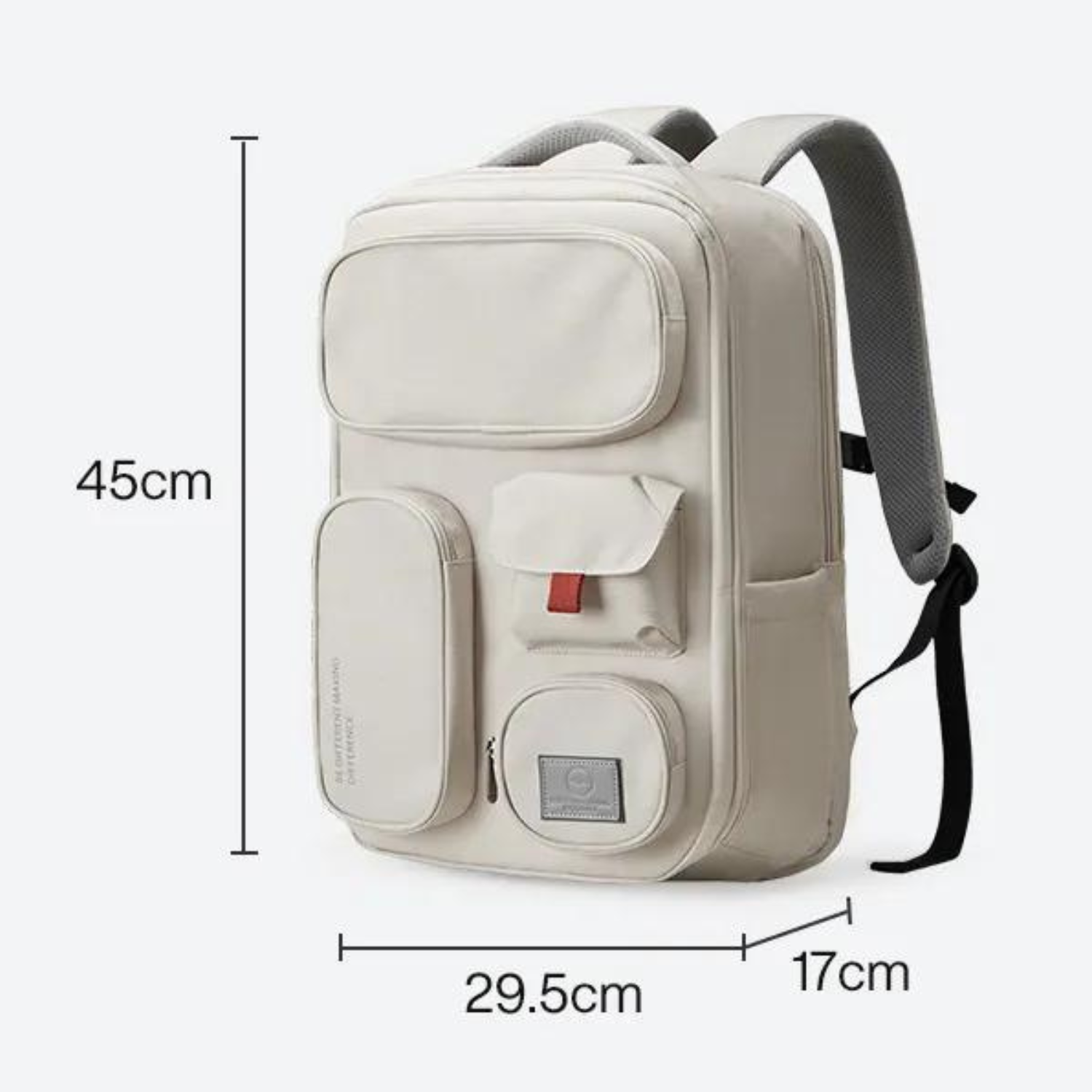 Reiserucksack mit mehreren Fächern – wasserdichte 18-Zoll-Laptoptasche