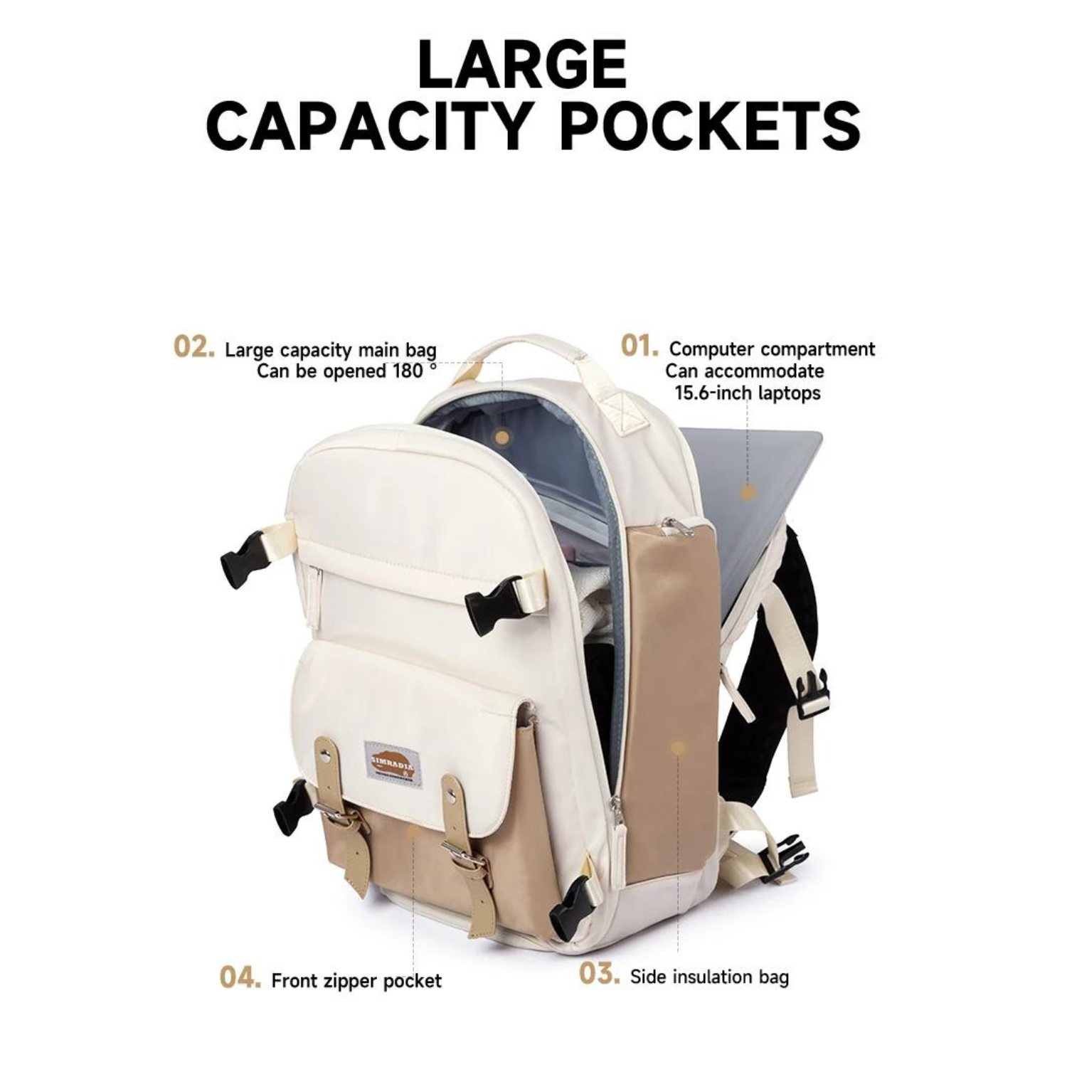 Schicker Urban Explorer Rucksack für moderne Frauen