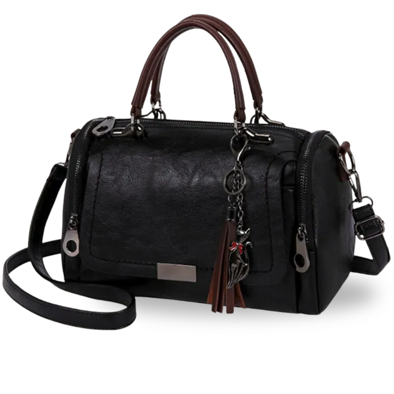 Boho-Chic Tassel Crossbody Bag – Spacious & Trendy for Women