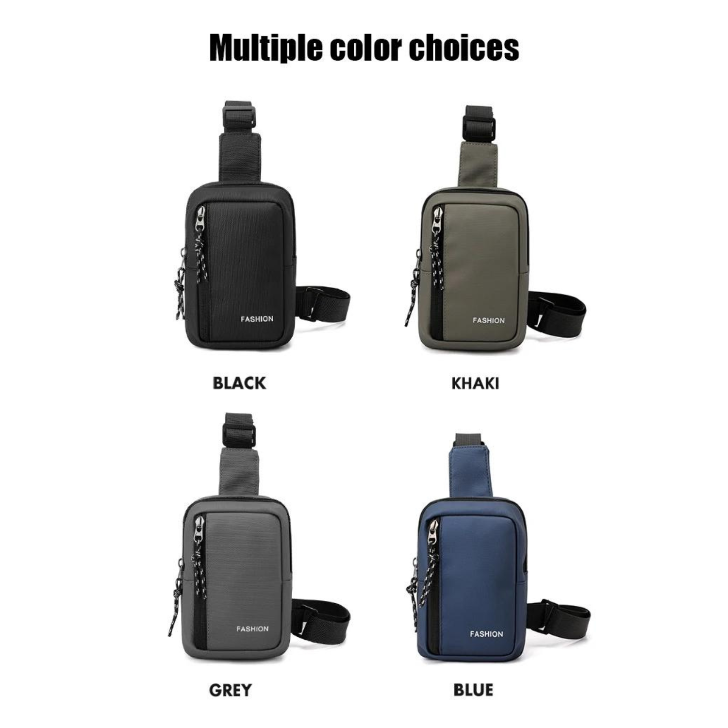 Kompakte Urban Crossbody Oxford-Tasche für Herren