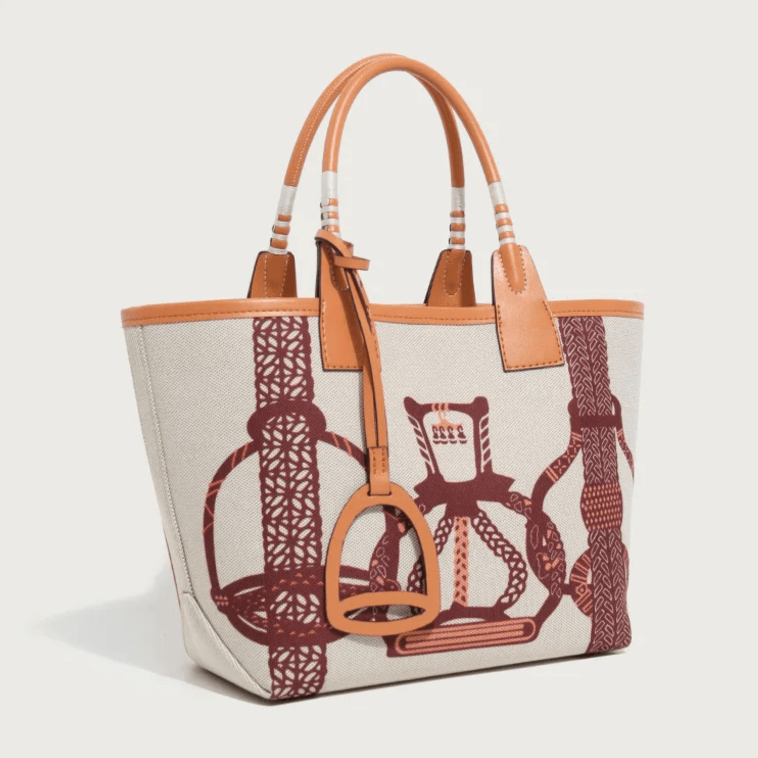 Laguna Beach Tote – Vintage Pattern Summer Bag
