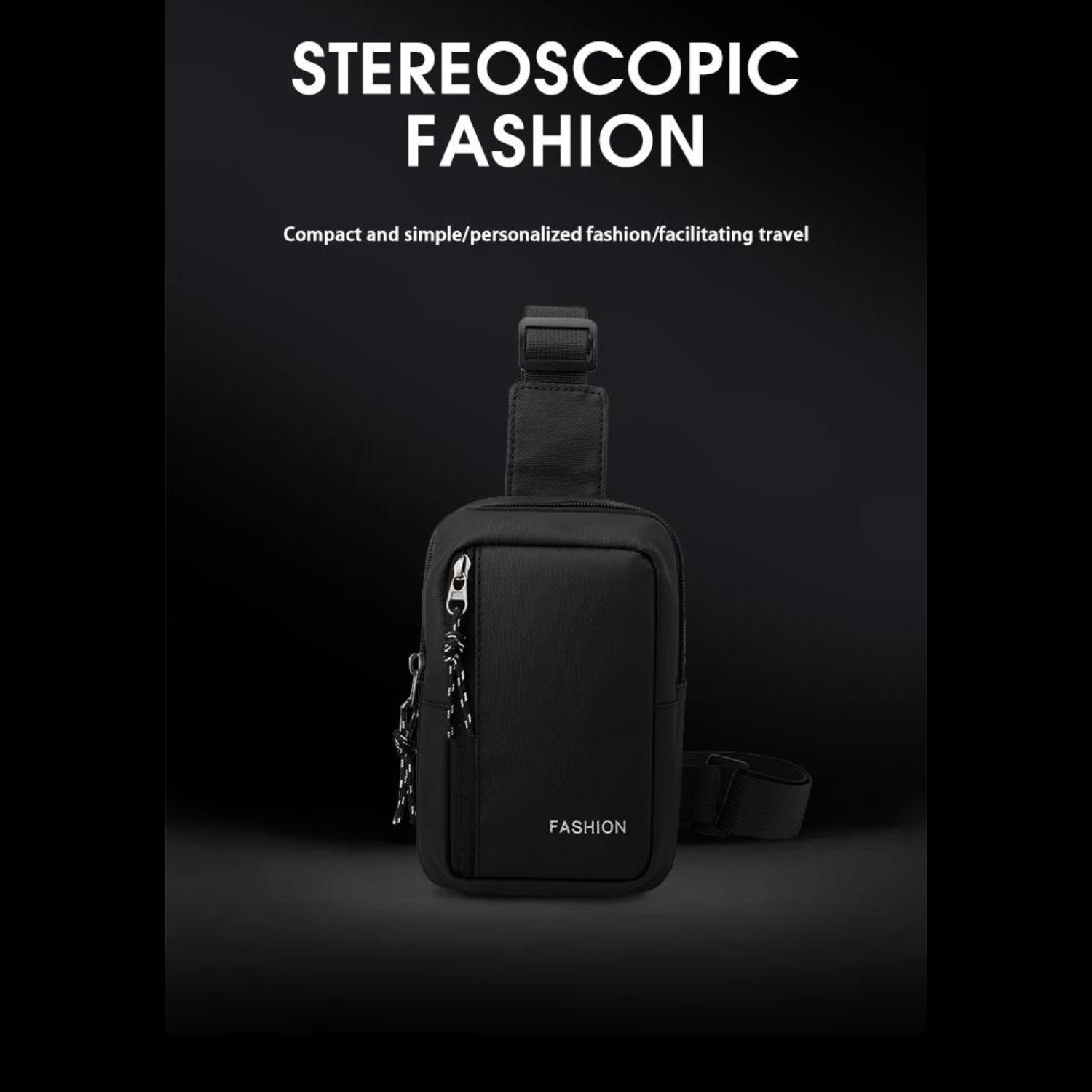 Kompakte Urban Crossbody Oxford-Tasche für Herren