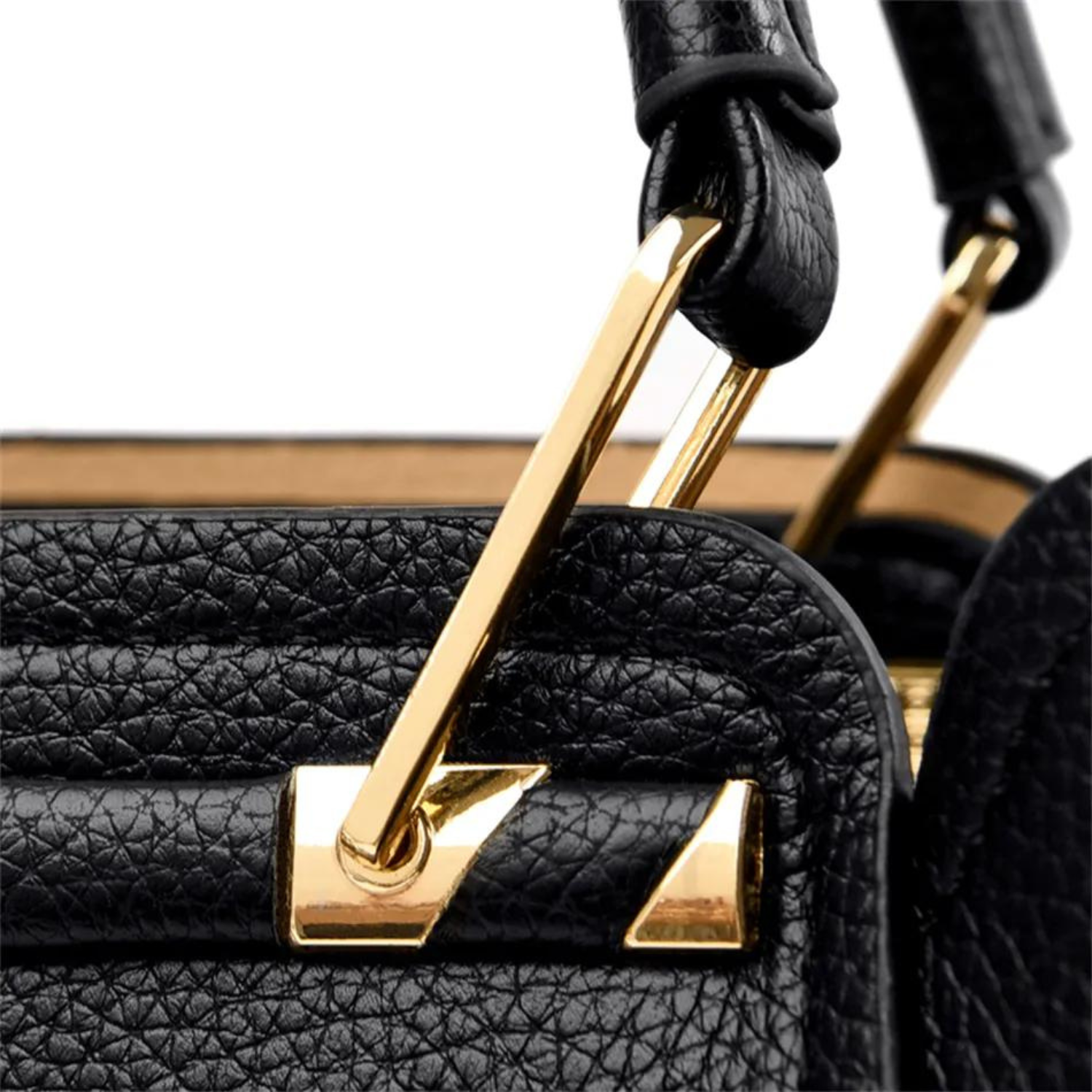 Strukturierte Eleganz Designer-Tragetasche
