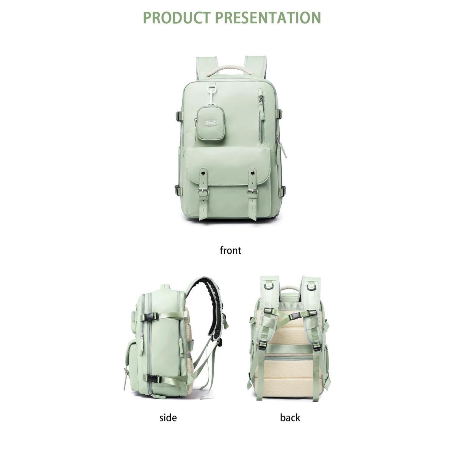 Multifunktionaler Stadtreiserucksack