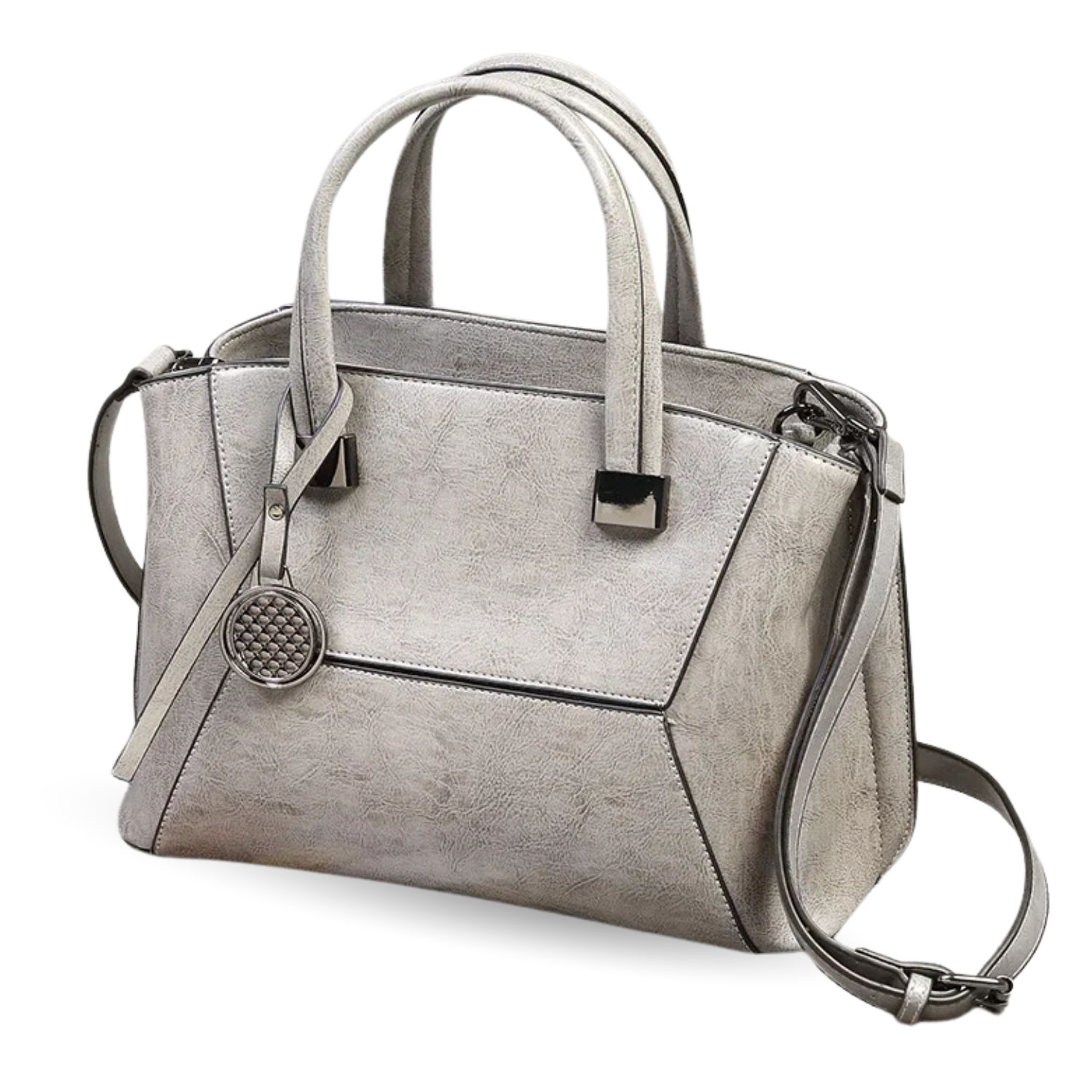 Luxury Leather Tote Bag – Elegant Handbag with Large Capacity