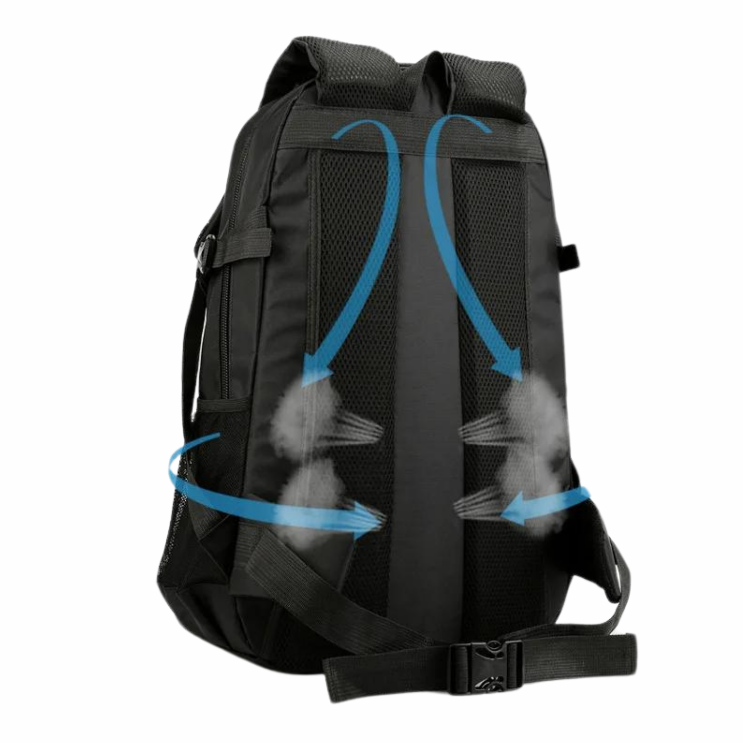 AdventureMax All-Terrain 65L Rucksack – Wasserdicht, Mehrere Taschen