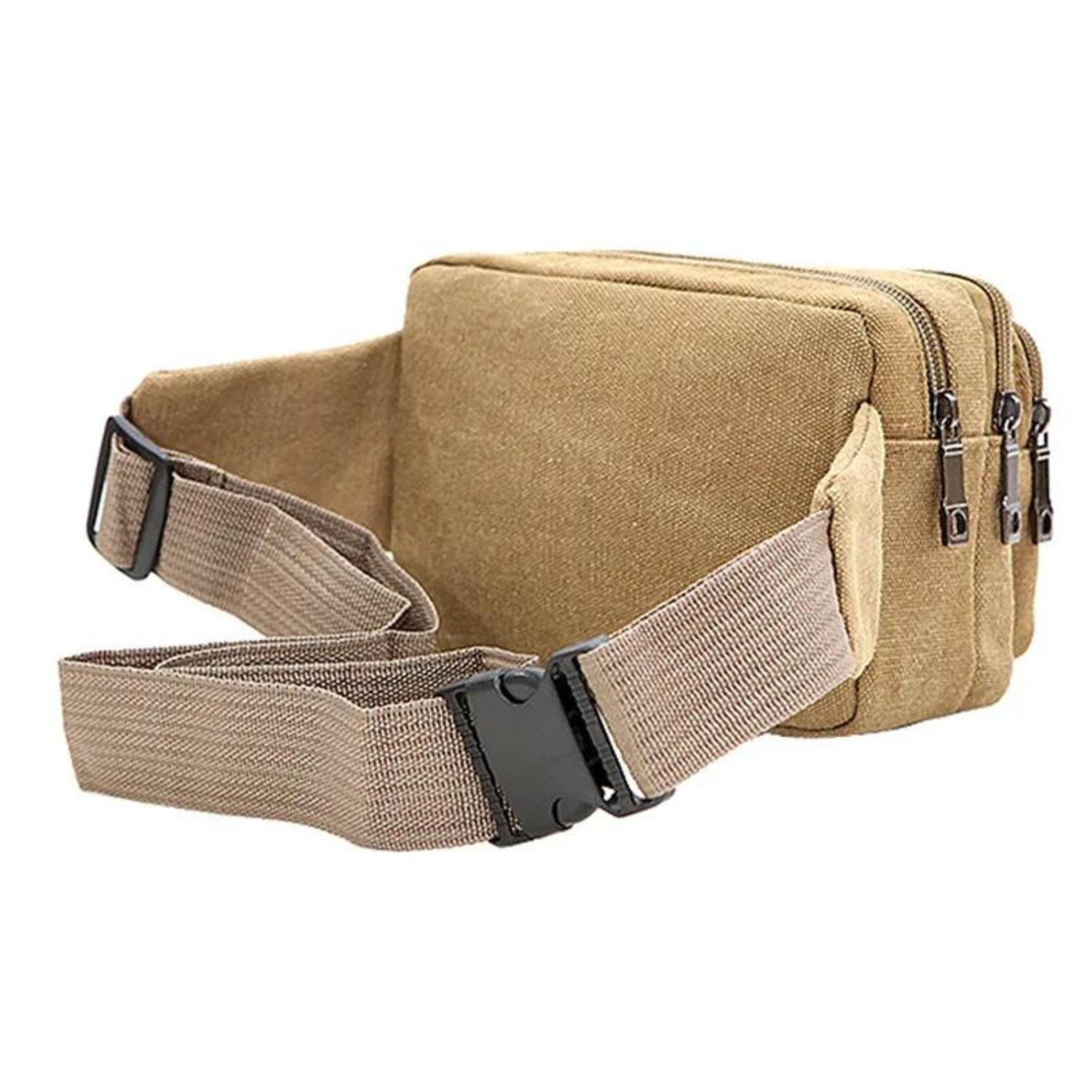 Robuste Gürteltasche aus Canvas mit mehreren Taschen