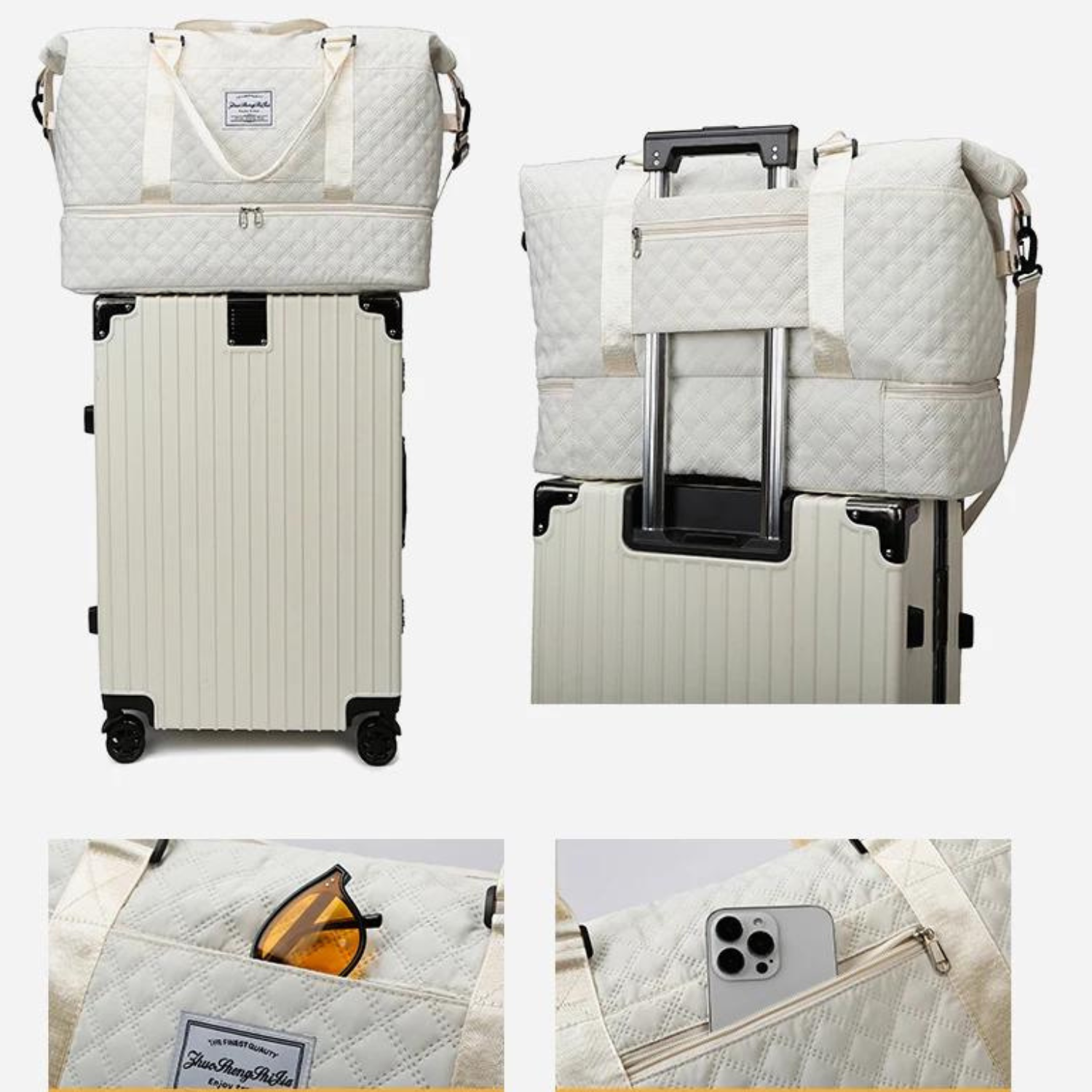 Mehrzweck-Reisetasche mit wasserdichtem Schuhfach