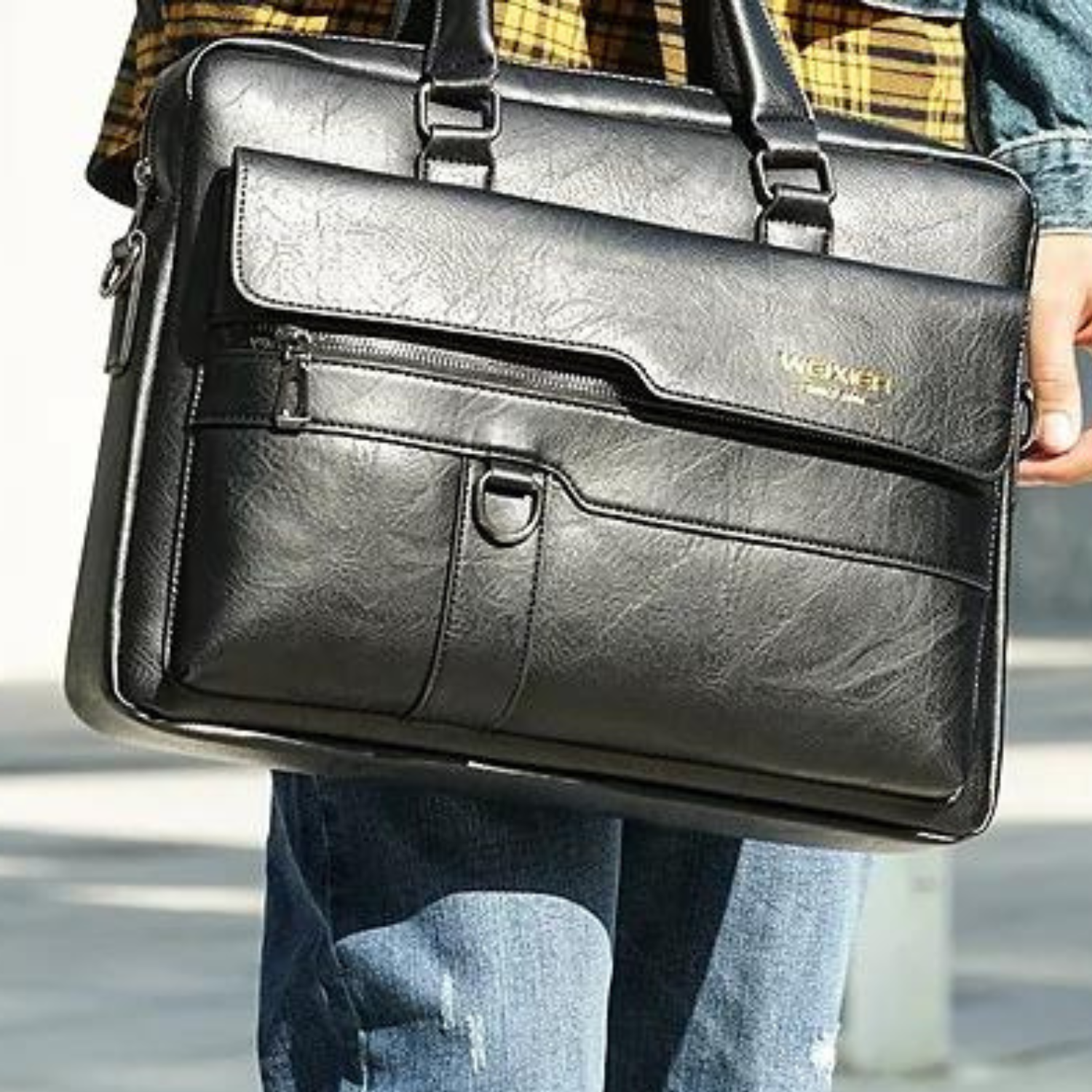 Executive-Aktentasche aus Leder für moderne Berufstätige