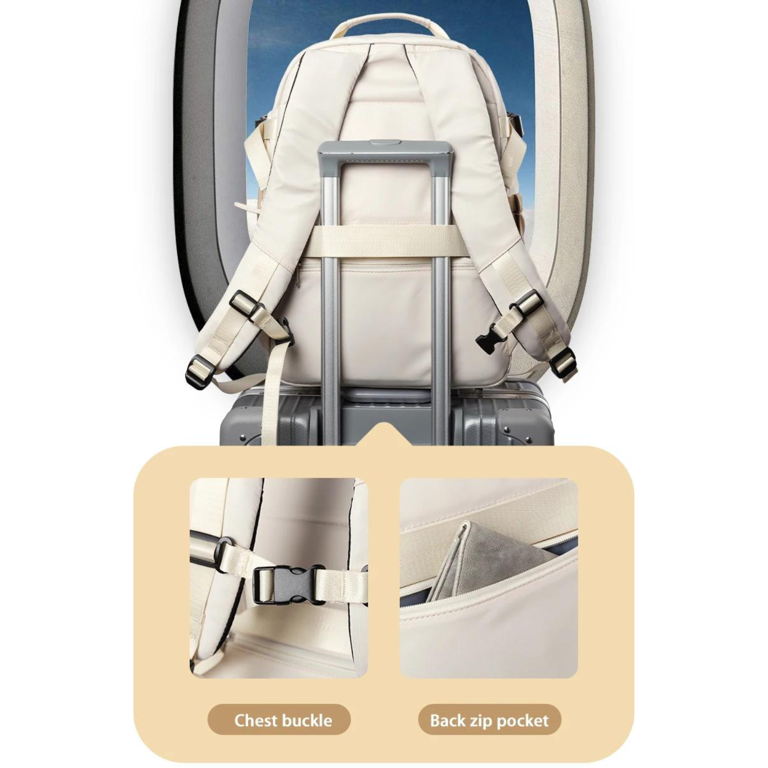 Schicker Urban Explorer Rucksack für moderne Frauen