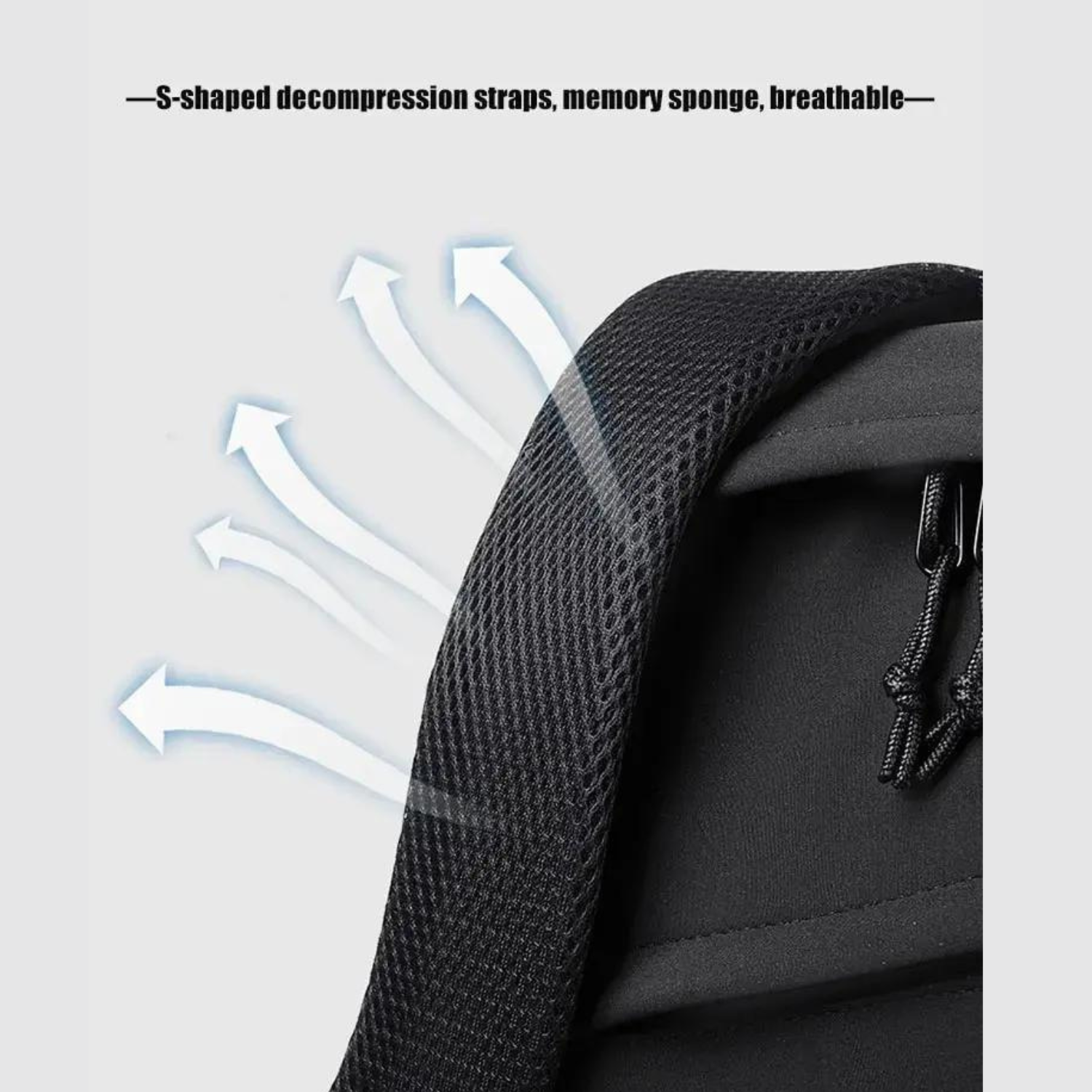 Schicker, wasserdichter 15-Zoll-Rucksack für den Alltag