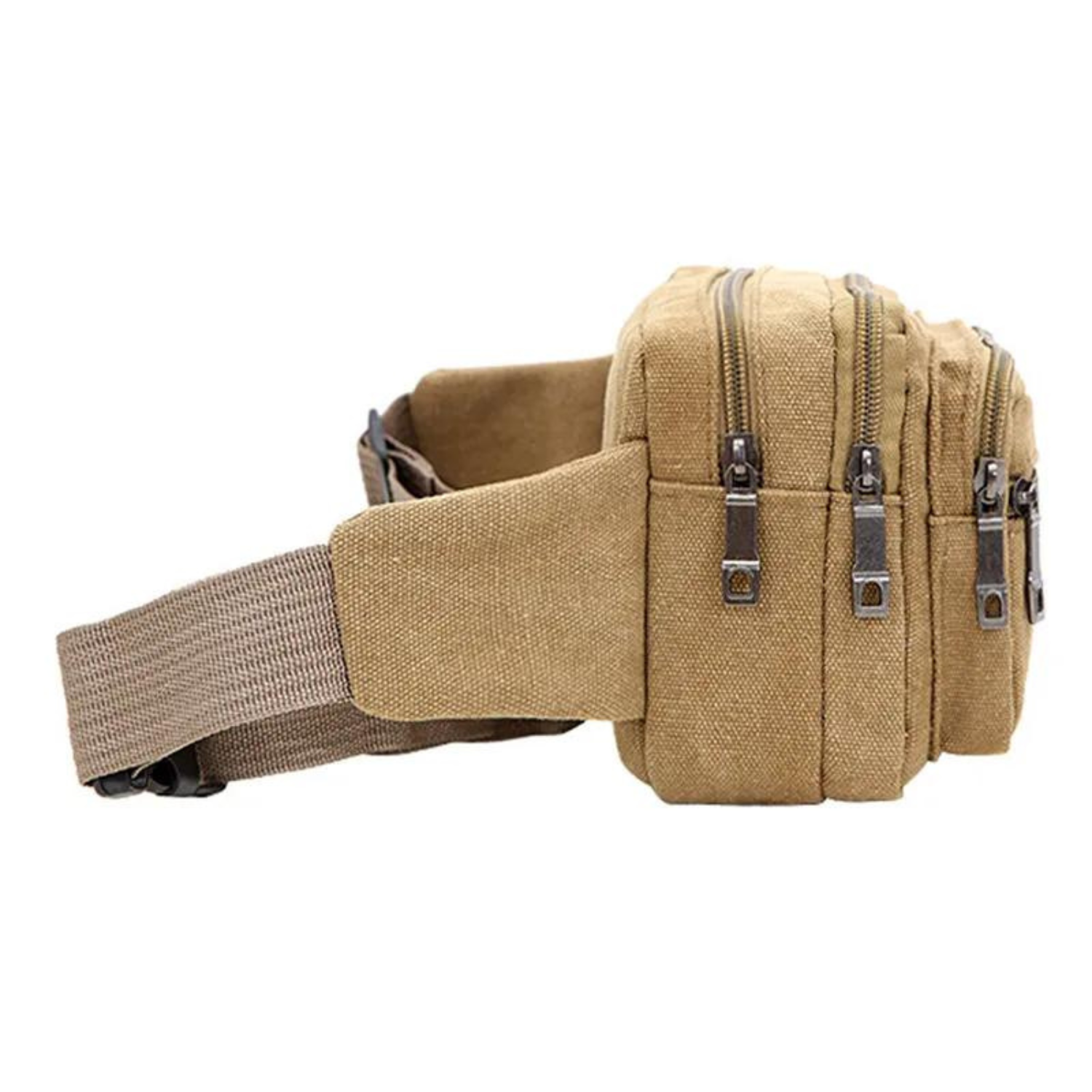 Robuste Gürteltasche aus Canvas mit mehreren Taschen
