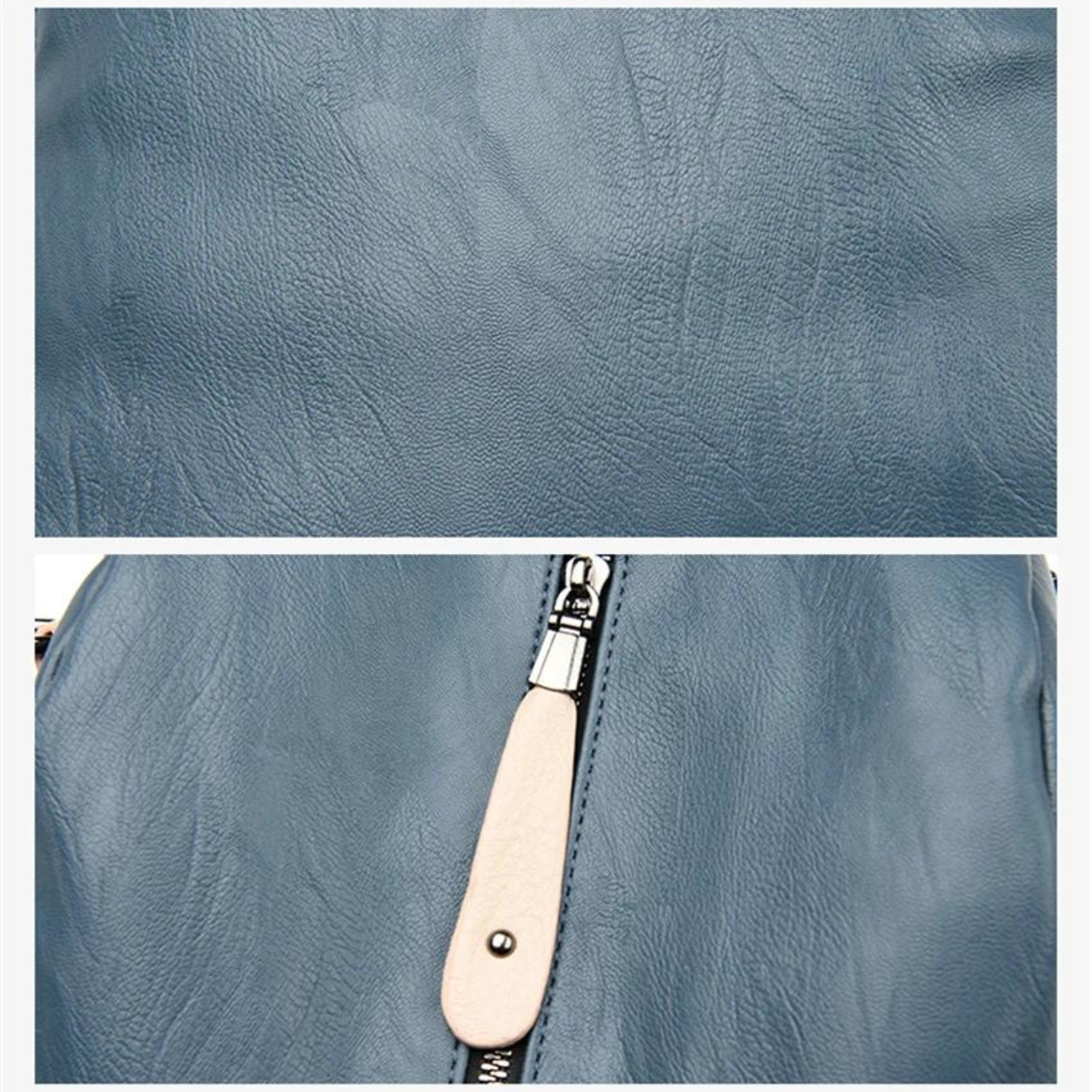 Stylischer zweifarbiger Rucksack