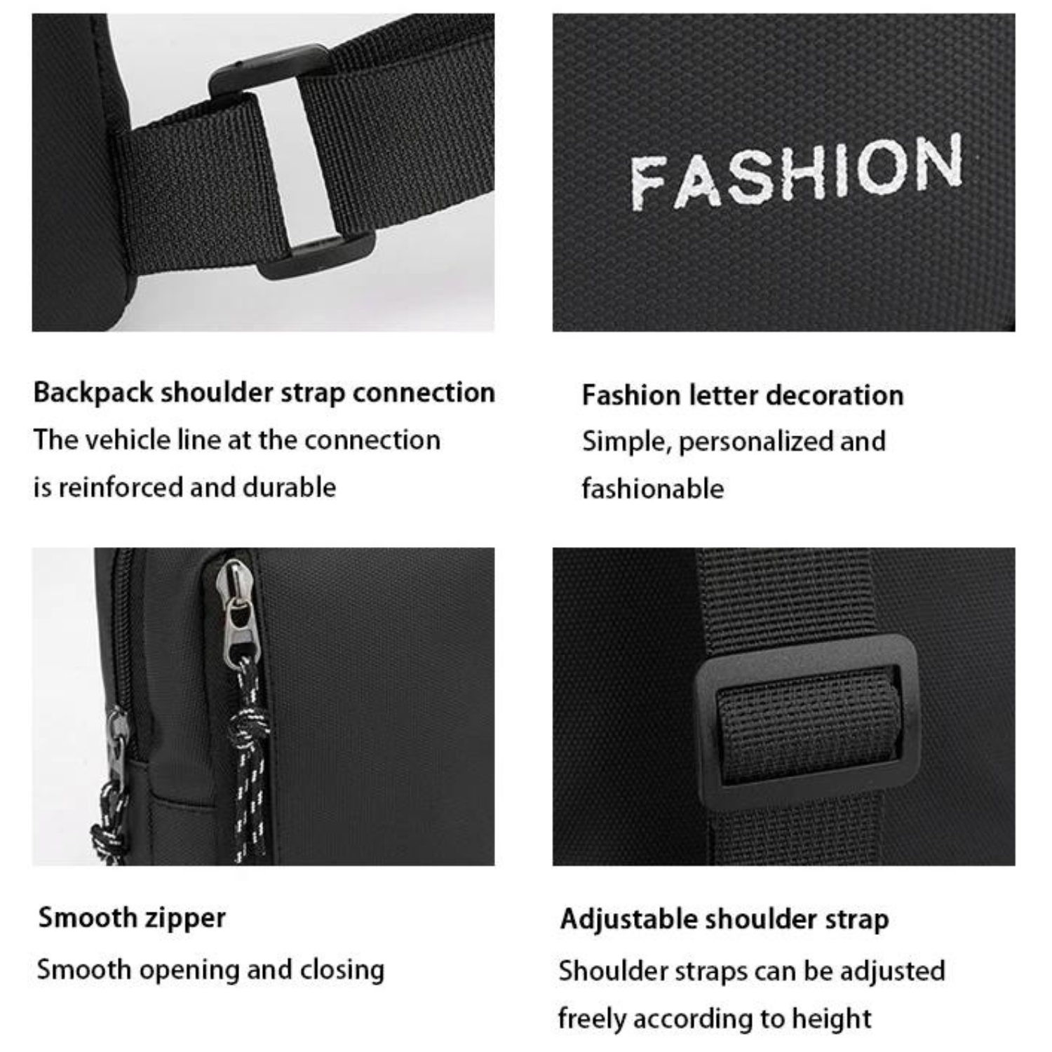 Kompakte Urban Crossbody Oxford-Tasche für Herren
