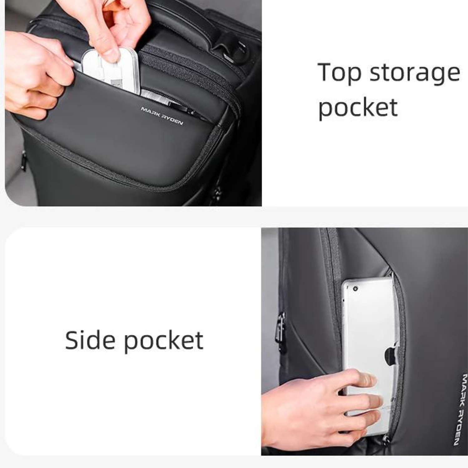 Durchdachter 17-Zoll-Laptop-Rucksack für Berufspendler