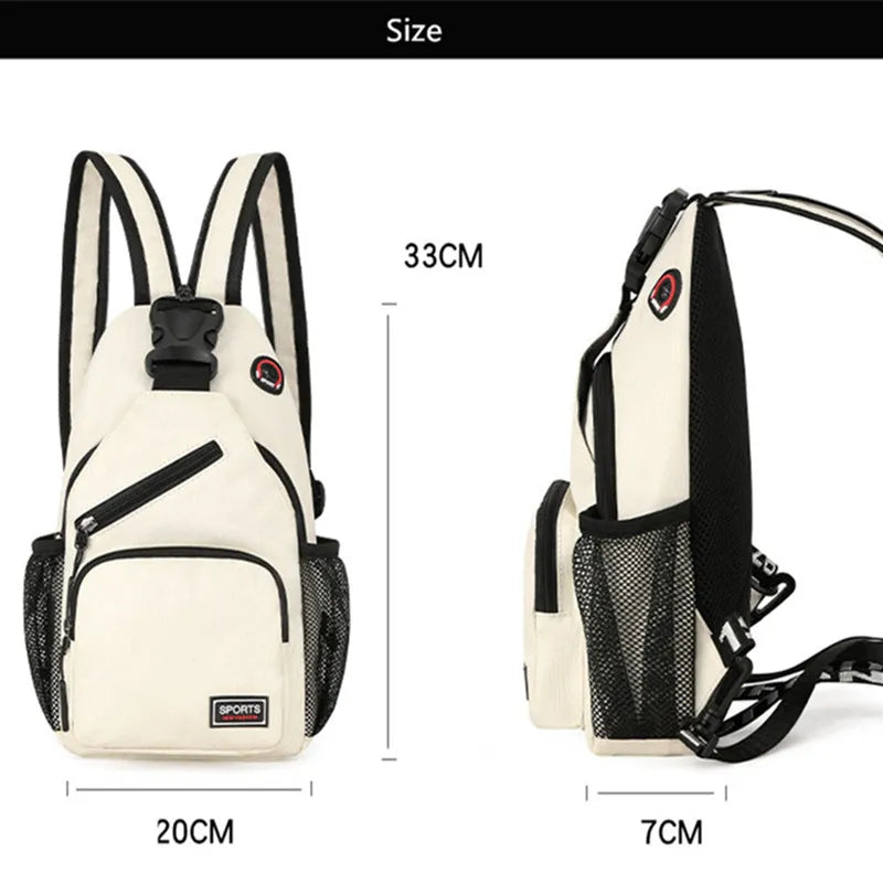 Sportliche Crossbody-Slingtasche in leuchtendem Gelb