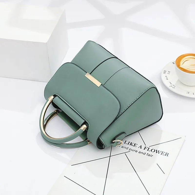 Chic City Tote - Elegante Messenger Bag aus Leder