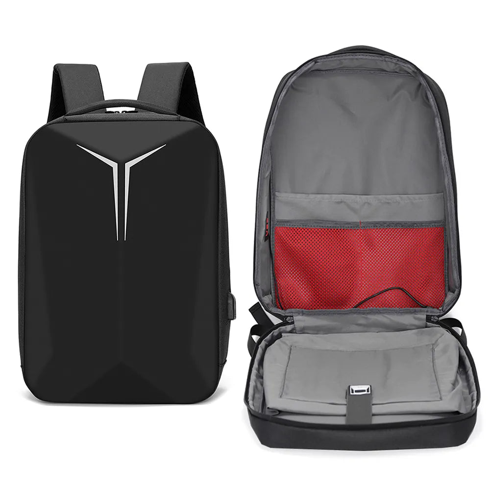 TechSavvy Commuter: 15,6-Zoll-Laptop-Rucksack mit USB-Ladeanschluss