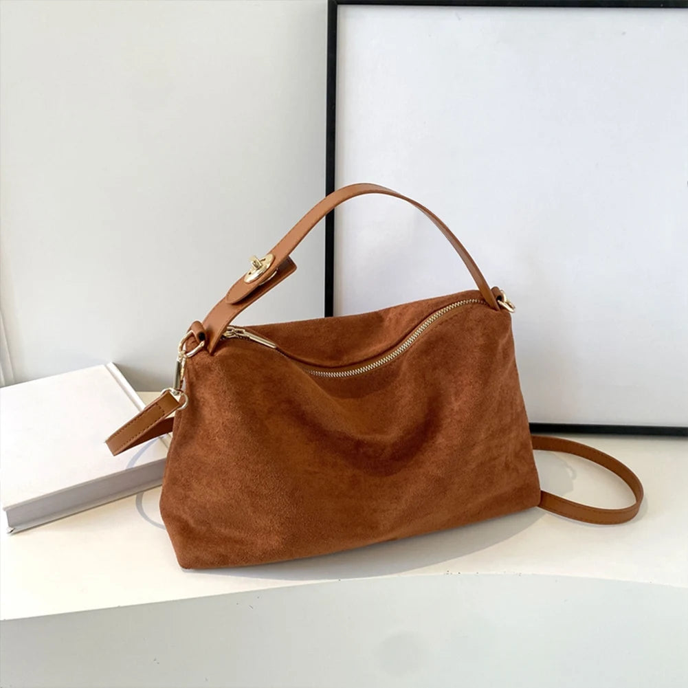 Große Umhängetasche aus PU-Leder – Elegante und vielseitige Tragetasche