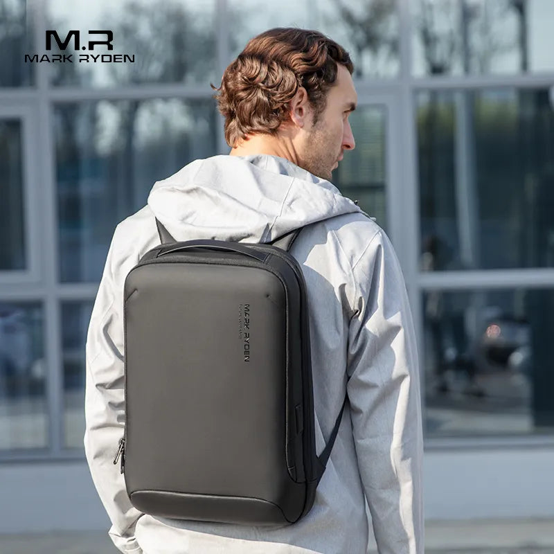 Schlanker, minimalistischer Business-Laptop-Rucksack