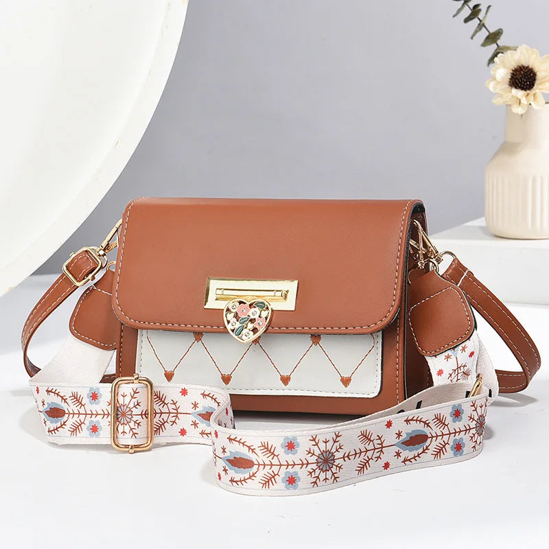 Geometric Elegance Shoulder Bag