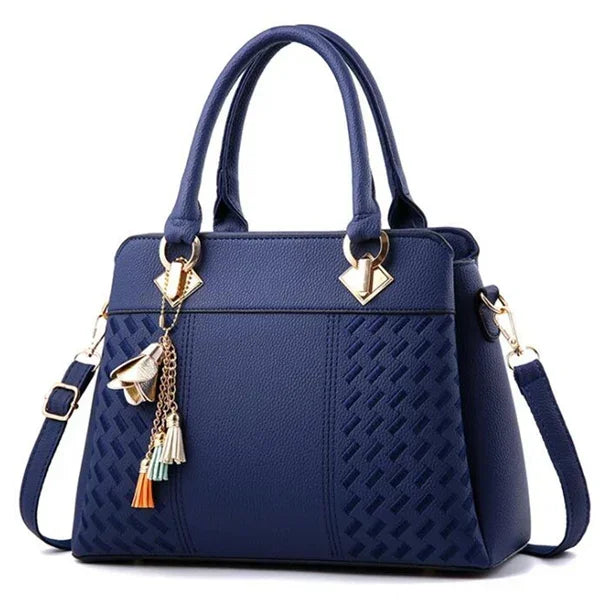 Elegant Korean Style Tassel Handbag – Chic Shoulder Crossbody Bag