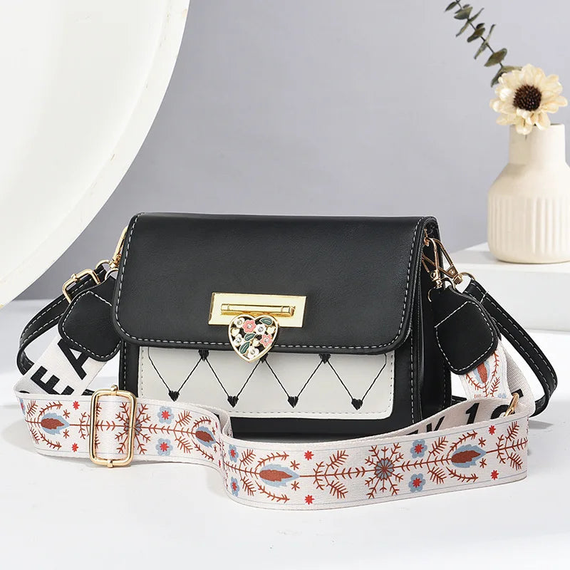 Geometric Elegance Shoulder Bag