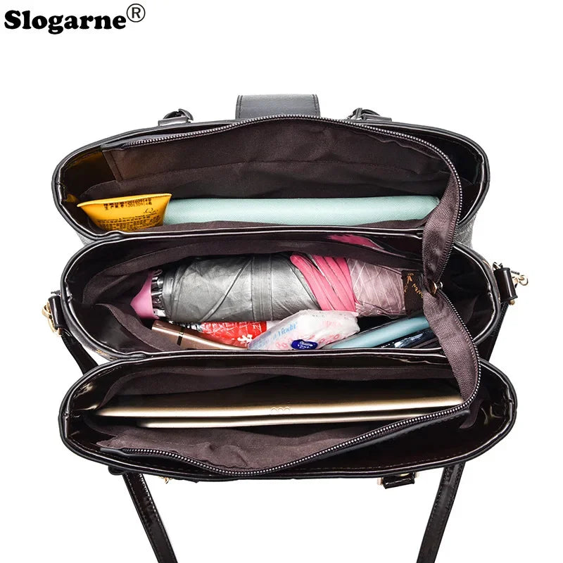 Newposs Chic Elegance Tote: Versatile Luxury