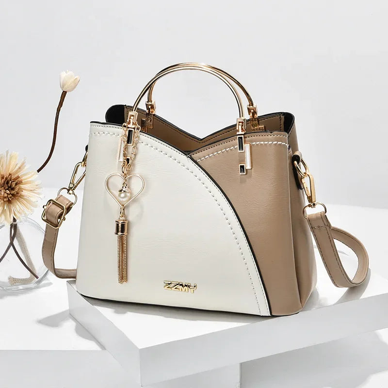 Pastel Patchwork Tote: Stylish & Spacious Everyday Bag