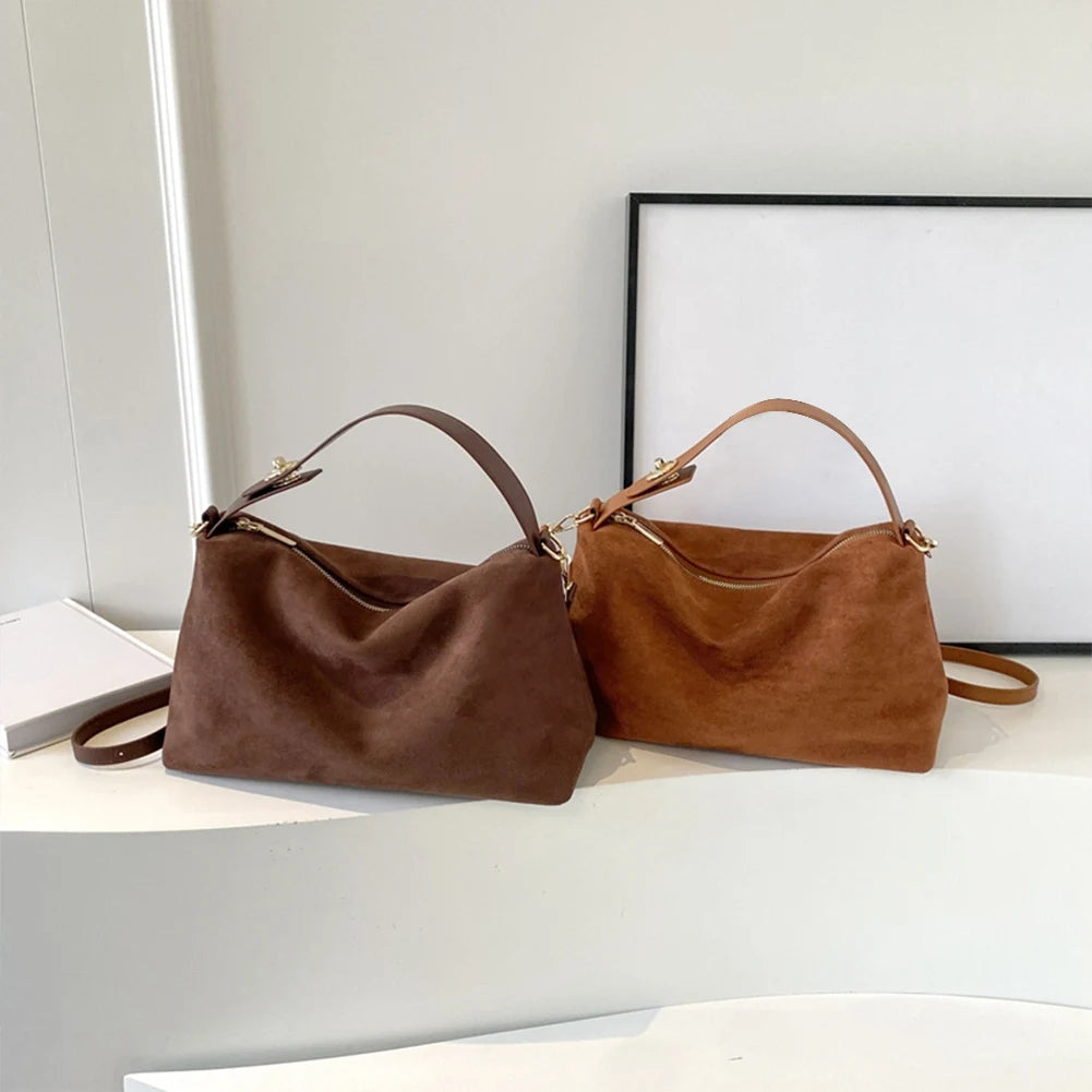 Große Umhängetasche aus PU-Leder – Elegante und vielseitige Tragetasche