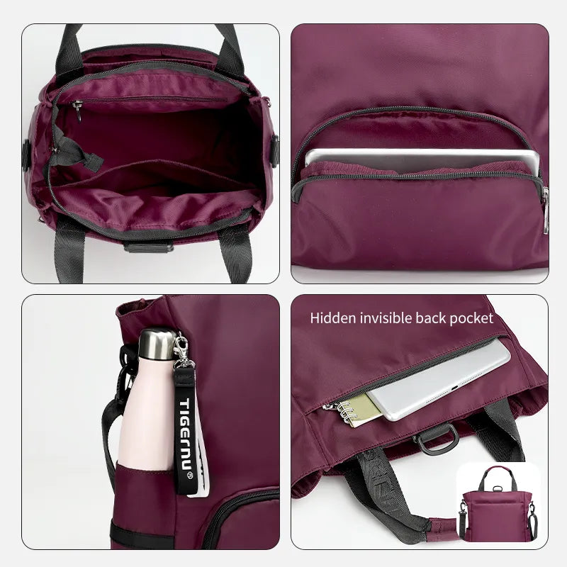 Multifunktionale, wandelbare Schultertasche