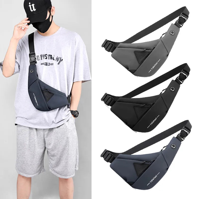 Ergonomische Sling-Umhängetasche mit Diebstahlschutz