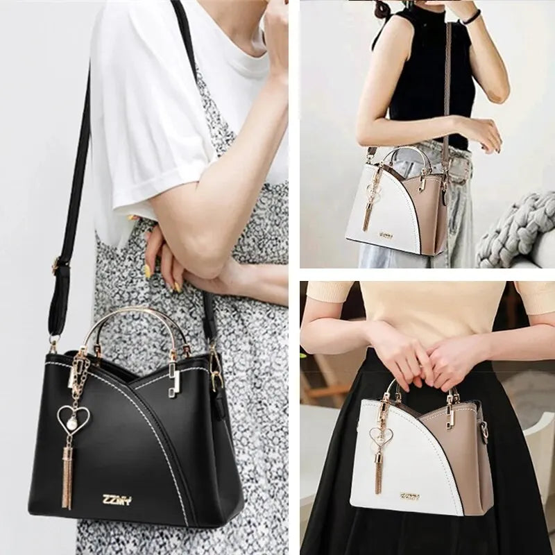Pastel Patchwork Tote: Stylish & Spacious Everyday Bag