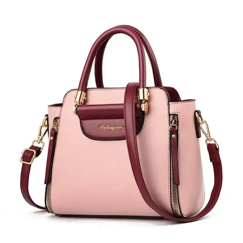 Nautical Elegance PU Leather Satchel