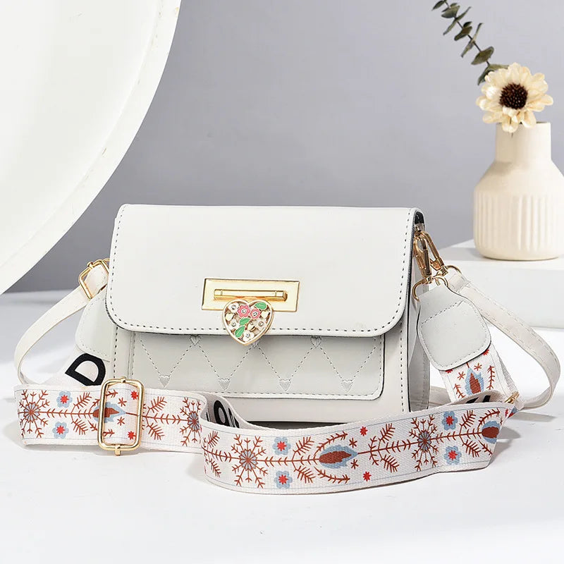Geometric Elegance Shoulder Bag