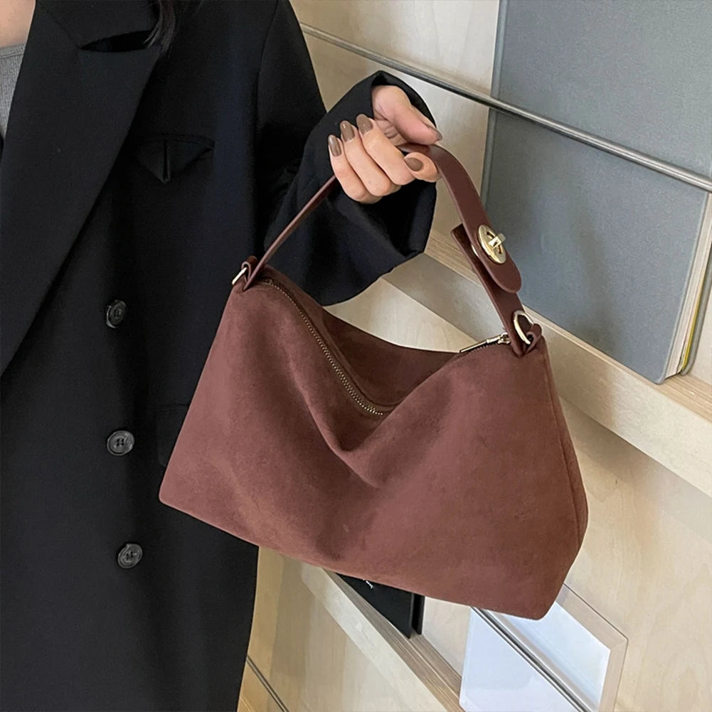 Große Umhängetasche aus PU-Leder – Elegante und vielseitige Tragetasche
