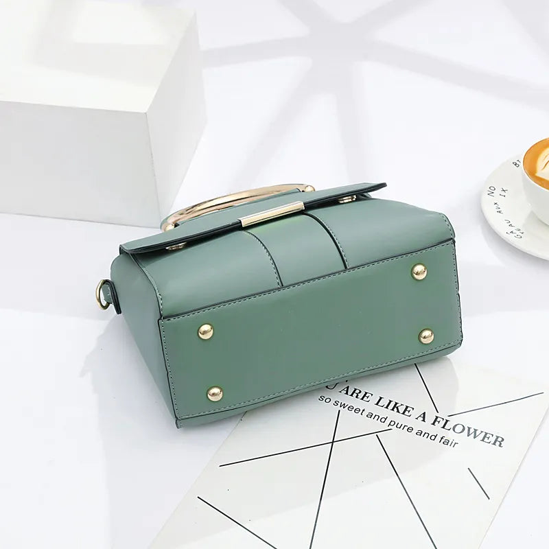 Chic City Tote - Elegante Messenger Bag aus Leder