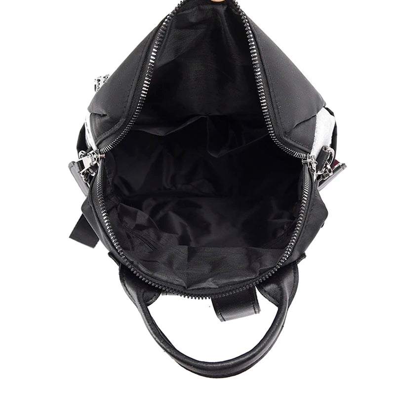 2025 Urban Chic Patchwork Women's Backpack