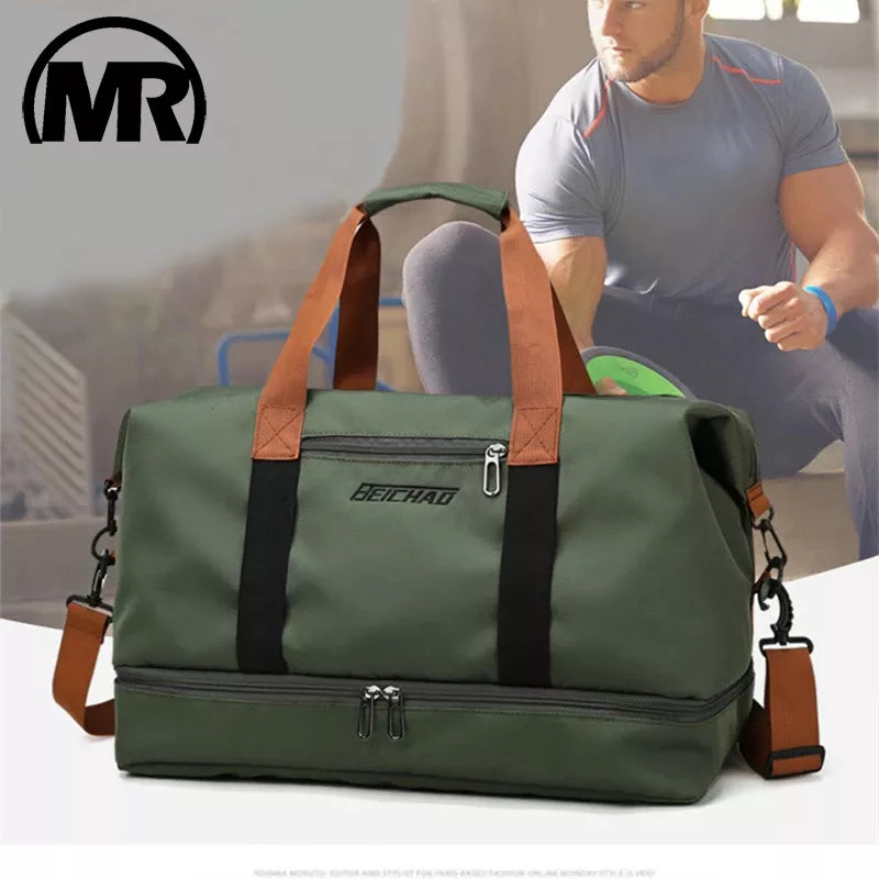 Das Abenteuer wartet: Robuste Reisetasche mit Nass-/Trockenfach