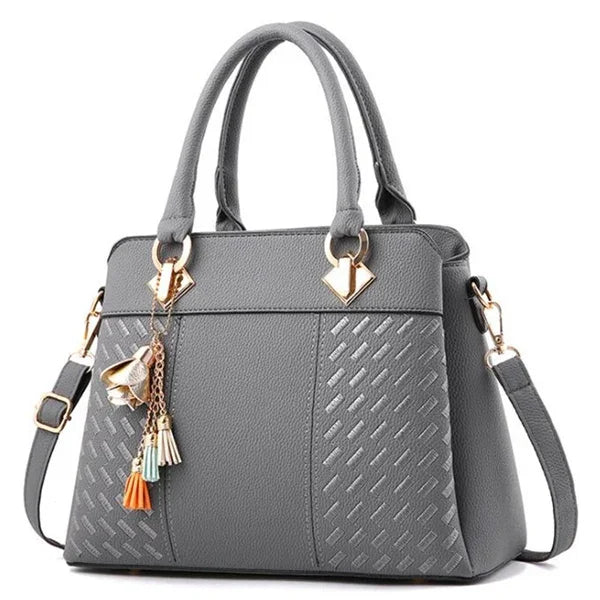 Elegant Korean Style Tassel Handbag – Chic Shoulder Crossbody Bag