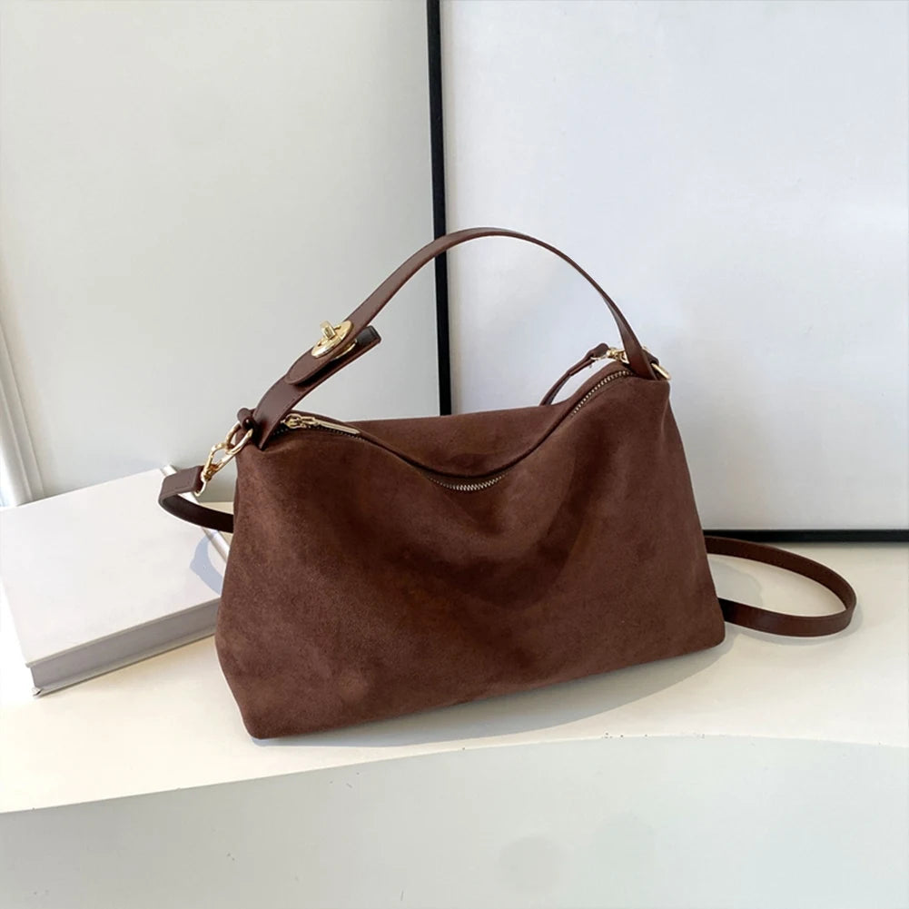 Große Umhängetasche aus PU-Leder – Elegante und vielseitige Tragetasche