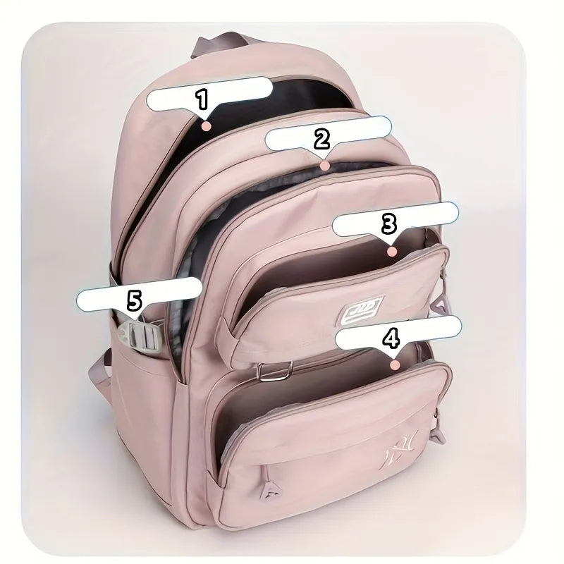 Urban Chic Rucksack mit großem Fassungsvermögen – elegant und langlebig