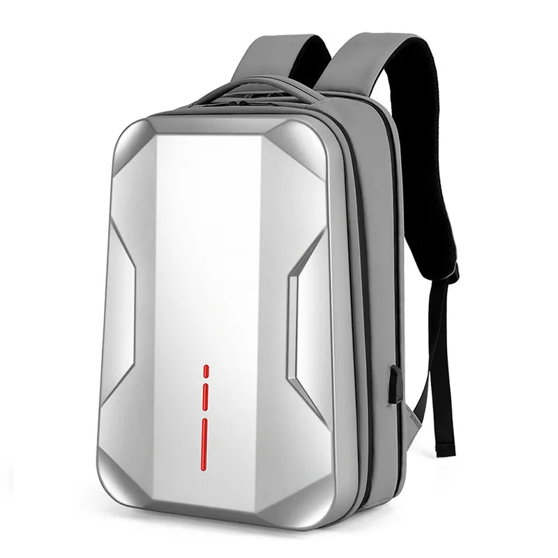 Moderner 17,3-Zoll-Hartschalen-Laptop-Rucksack für Business und eSport