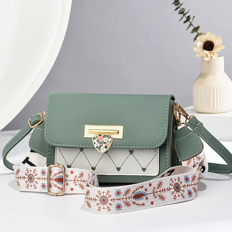 Geometric Elegance Shoulder Bag