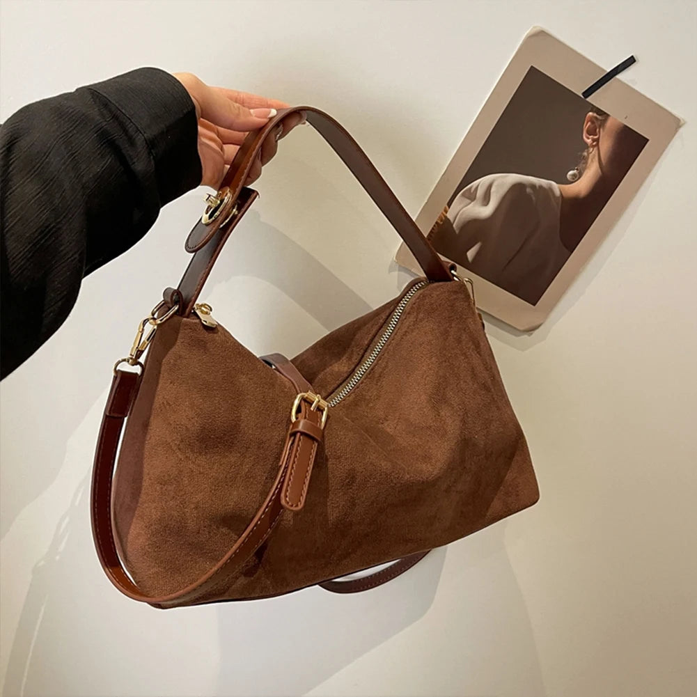 Große Umhängetasche aus PU-Leder – Elegante und vielseitige Tragetasche