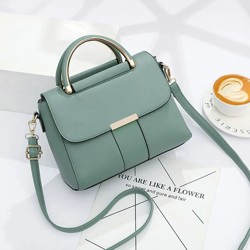 Chic City Tote - Elegante Messenger Bag aus Leder