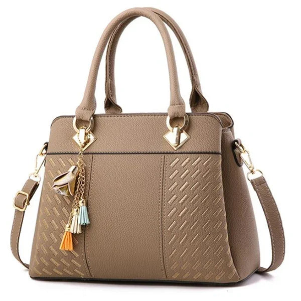 Elegant Korean Style Tassel Handbag – Chic Shoulder Crossbody Bag
