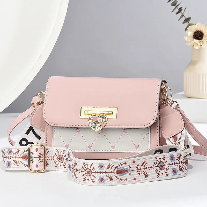 Geometric Elegance Shoulder Bag